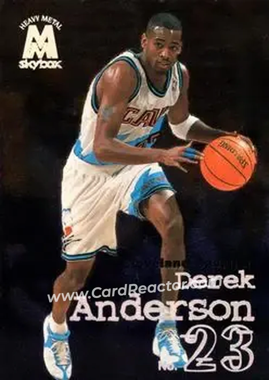 1998-99 SkyBox Molten Metal #119 - Derek Anderson - Cleveland Cavaliers - Front 1998-99 SkyBox Molten Metal #119 - Derek Anderson - Cleveland Cavaliers - Front