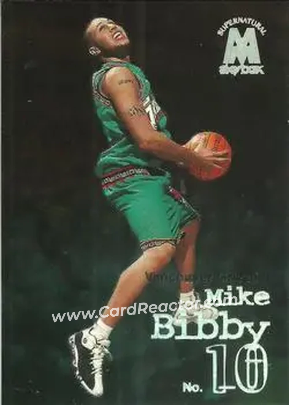 1998-99 SkyBox Molten Metal #132 - Mike Bibby - Vancouver Grizzlies - Front