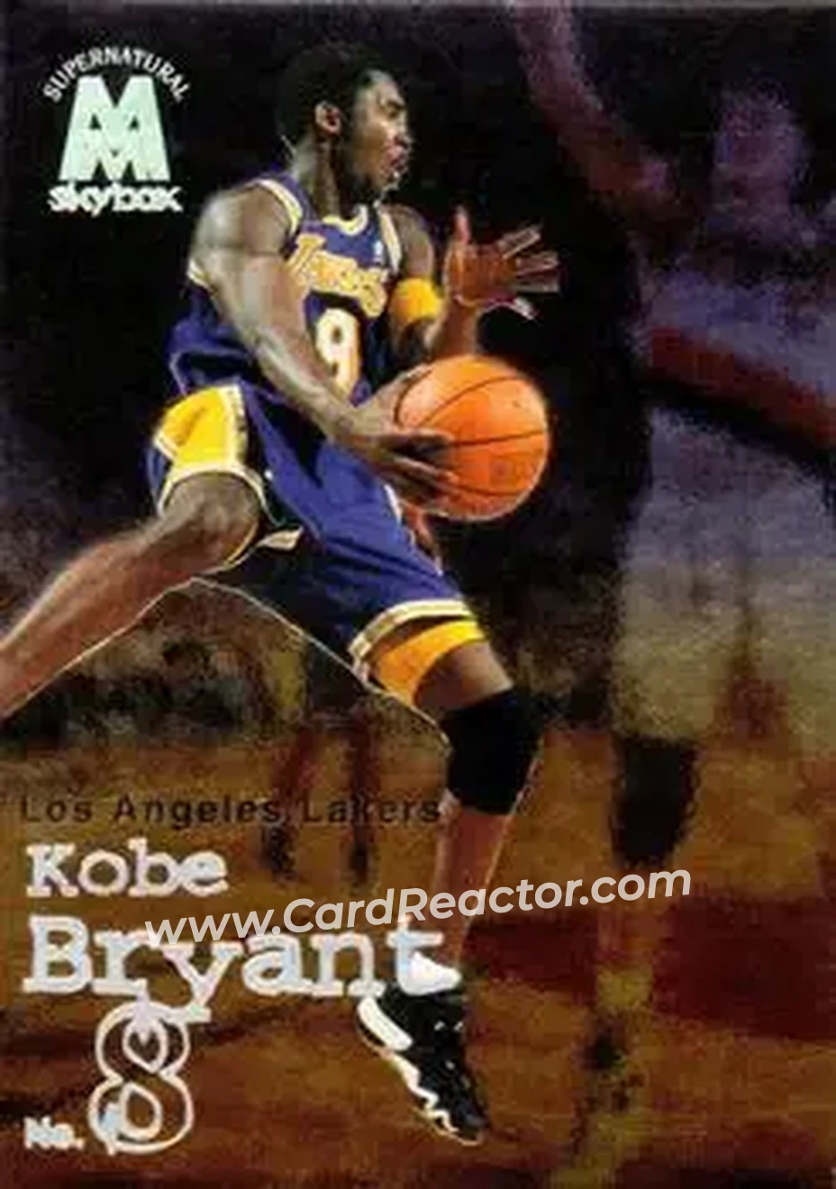 1998-99 SkyBox Molten Metal #133 - Kobe Bryant - Los Angeles Lakers - Front 1998-99 SkyBox Molten Metal #133 - Kobe Bryant - Los Angeles Lakers - Front
