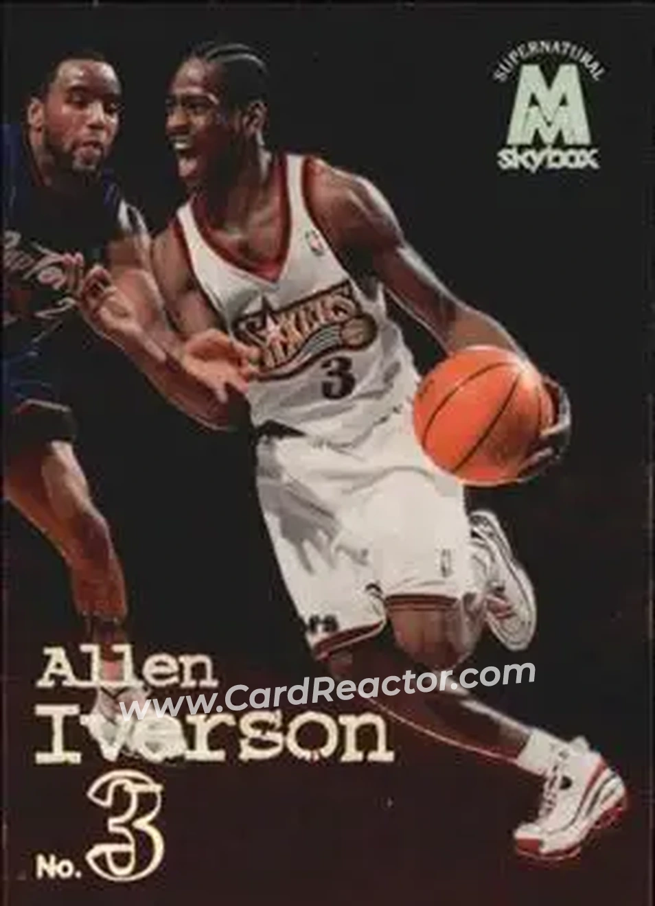1998-99 SkyBox Molten Metal #139 - Allen Iverson - Philadelphia 76ers - Front 1998-99 SkyBox Molten Metal #139 - Allen Iverson - Philadelphia 76ers - Front