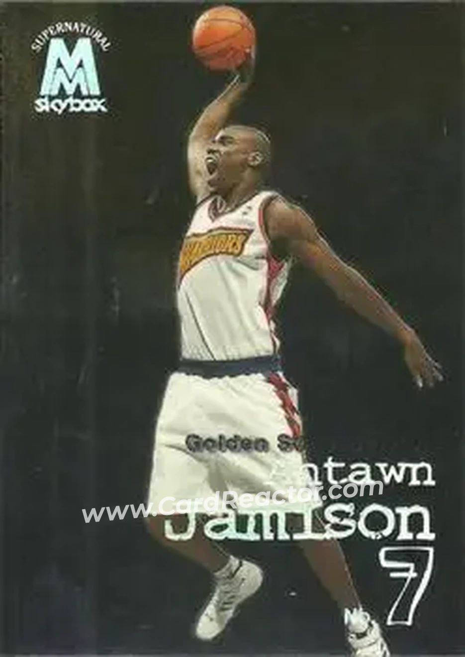 1998-99 SkyBox Molten Metal #140 - Antawn Jamison - Golden State Warriors - Front