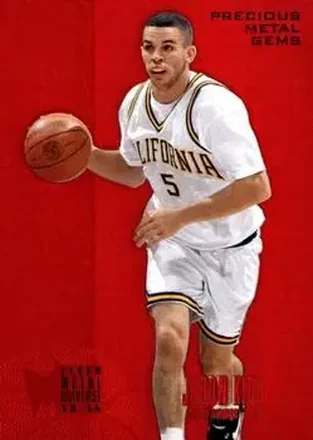 2013-14 Fleer Retro - '95-96 Metal Universe Precious Metal Gems Red #221 - Jason Kidd - California Golden Bears