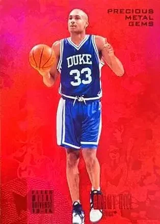 2013-14 Fleer Retro - '95-96 Metal Universe Precious Metal Gems Red #222 - Grant Hill - Duke Blue Devils