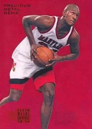 2013-14 Fleer Retro - '95-96 Metal Universe Precious Metal Gems Red #234 - Joe Smith - Maryland Terrapins
