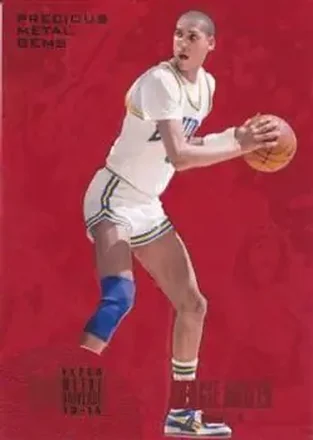 2013-14 Fleer Retro - '95-96 Metal Universe Precious Metal Gems Red #248 - Reggie Miller - UCLA Bruins