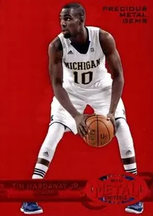 2013-14 Fleer Retro #260 - Tim Hardaway Jr. - Michigan Wolverines