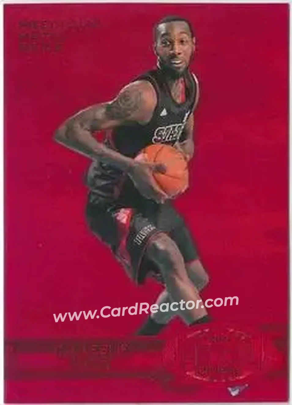 2013-14 Fleer Retro - '97-98 Metal Universe Precious Metal Gems Red #279 - C.J. Leslie - NC State Wolfpack - Front