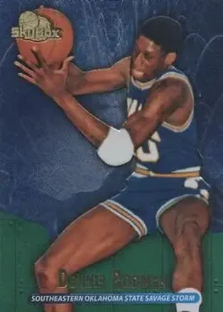 2013-14 Fleer Retro - '95-96 SkyBox Premium Meltdown #M5 - Dennis Rodman - SOSU Savage Storm