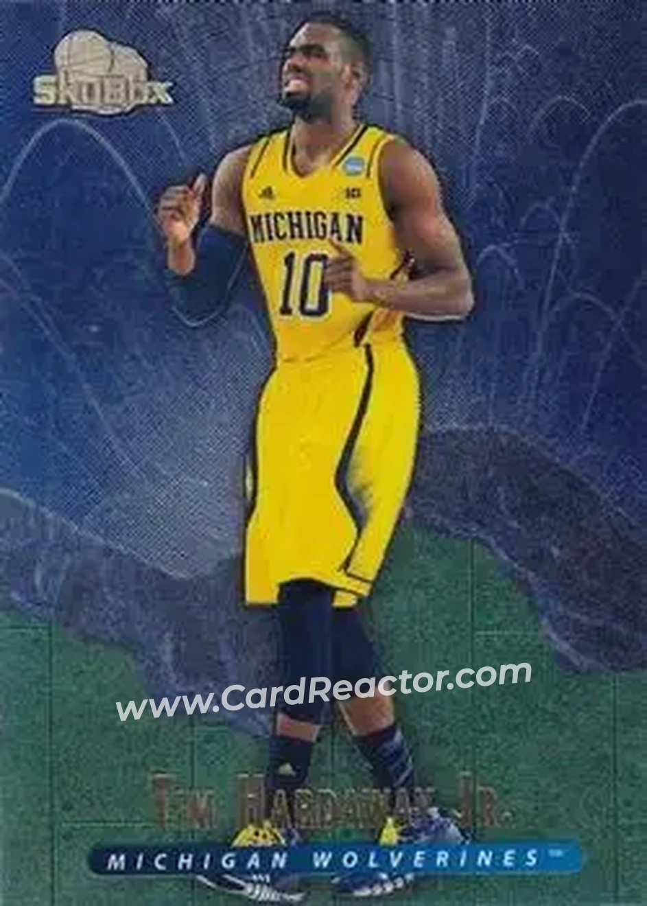2013-14 Fleer Retro - '95-96 SkyBox Premium Meltdown #M20 - Tim Hardaway Jr. - Michigan Wolverines - Front