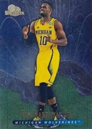 2013-14 Fleer Retro - '95-96 SkyBox Premium Meltdown #M20 - Tim Hardaway Jr. - Michigan Wolverines