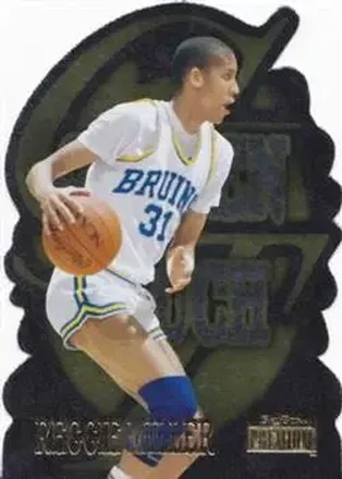 2013-14 Fleer Retro - '96-97 SkyBox Premium Golden Touch #19 - Reggie Miller - UCLA Bruins