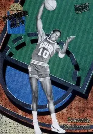 2013-14 Fleer Retro - '93-94 Ultra Power in the Key #6 - Dennis Rodman - SOSU Savage Storm