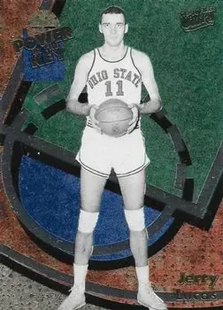 2013-14 Fleer Retro - '93-94 Ultra Power in the Key #9 - Jerry Lucas - Ohio State Buckeyes 2013-14 Fleer Retro - '93-94 Ultra Power in the Key #9 - Jerry Lucas - Ohio State Buckeyes