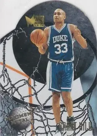 2013-14 Fleer Retro - '95-96 Metal Universe Maximum Metal #2 - Grant Hill - Duke Blue Devils