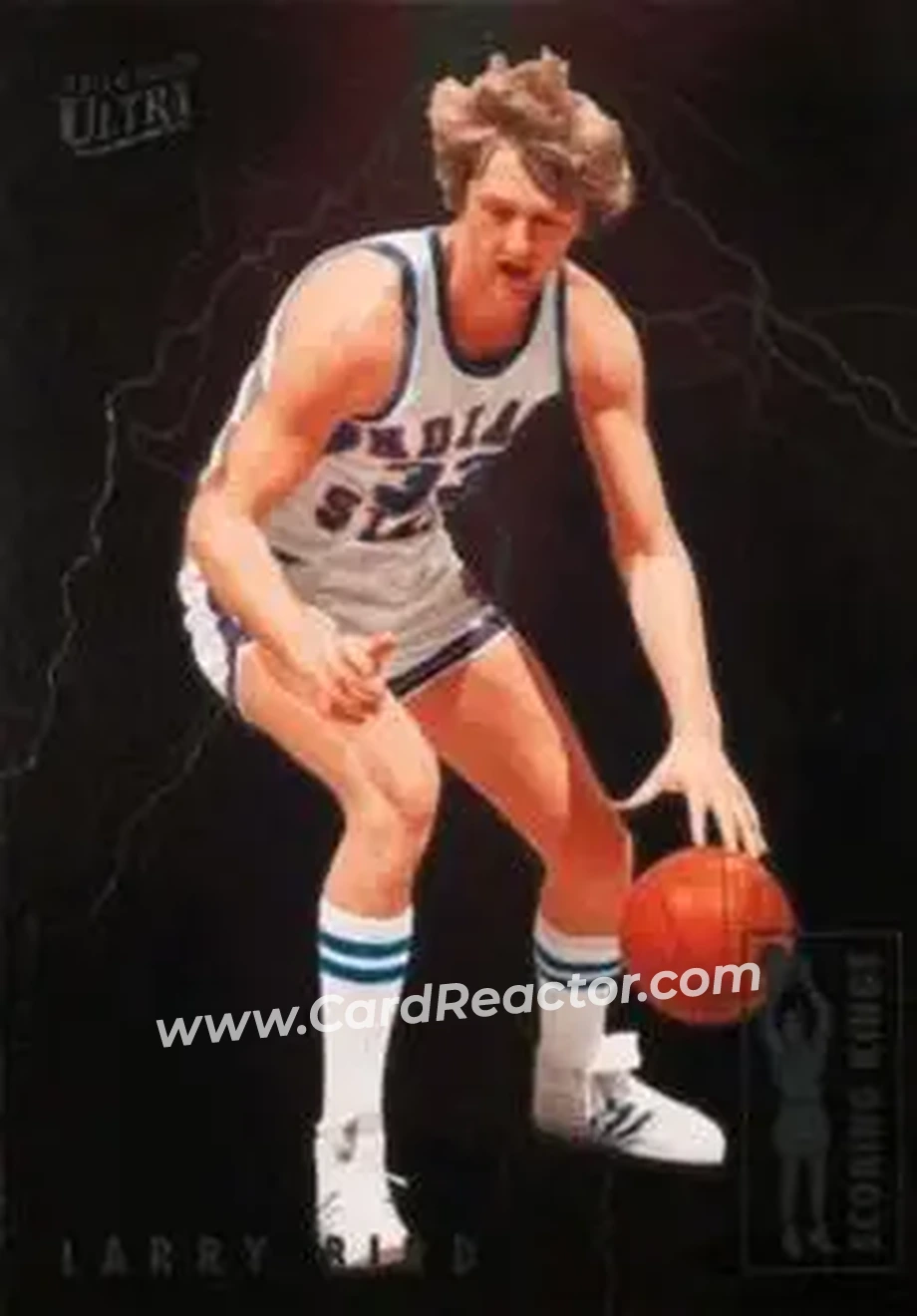 2013-14 Fleer Retro - '93-94 Ultra Scoring Kings #14 - Larry Bird - Indiana State Sycamores - Front