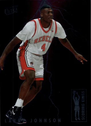 2013-14 Fleer Retro - '93-94 Ultra Scoring Kings #15 - Larry Johnson - UNLV Runnin' Rebels
