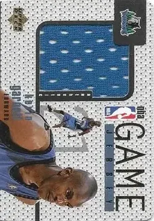 1997-98 Upper Deck #GJ3 Game Jerseys Kevin Garnett