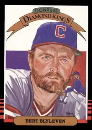 1985 Donruss #4 - Bert Blyleven - Cleveland Indians