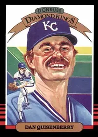 1985 Donruss #6 - Dan Quisenberry - Kansas City Royals