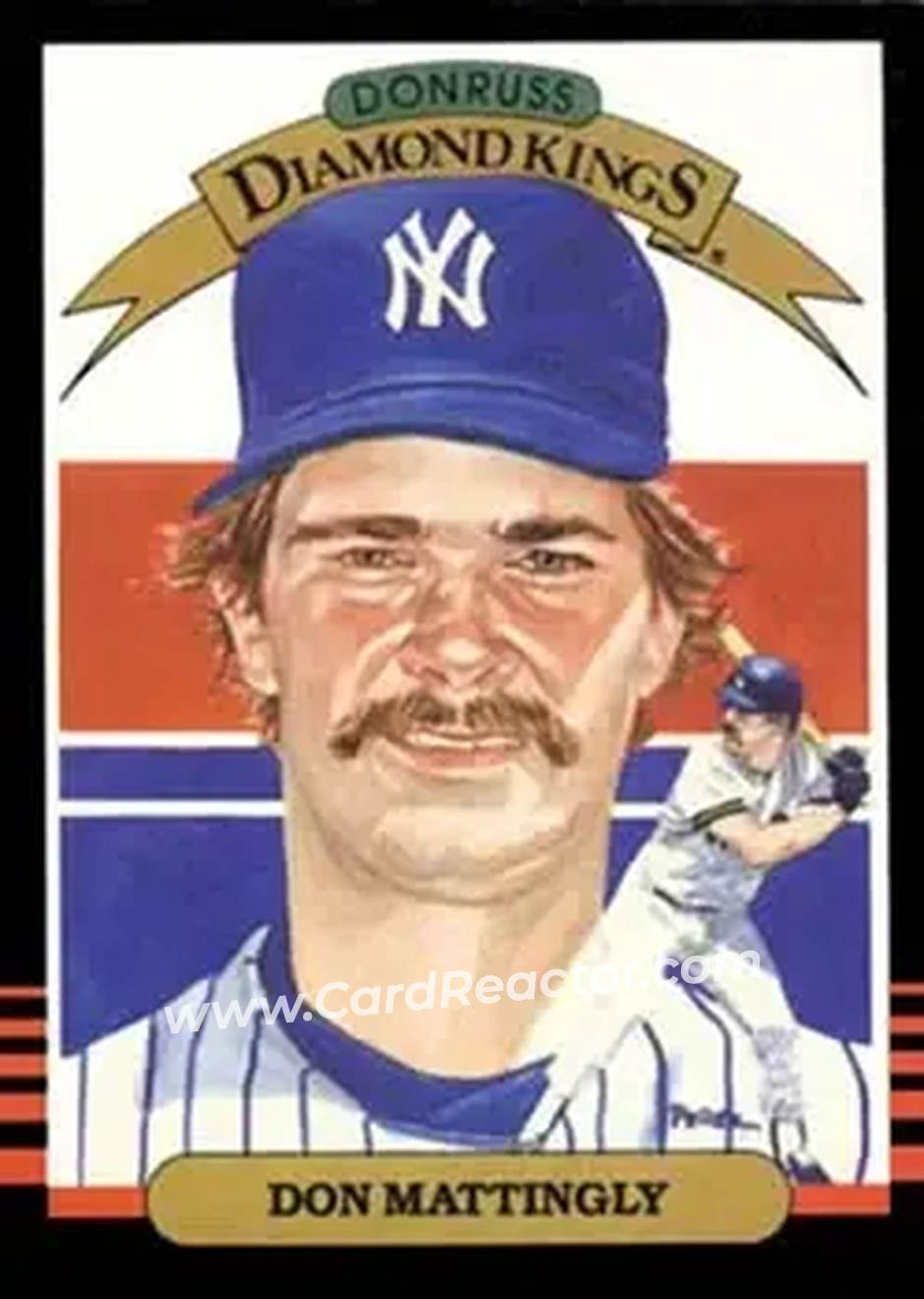 1985 Donruss #7 - Don Mattingly - New York Yankees - Front