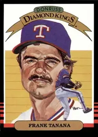 1985 Donruss #9 - Frank Tanana - Texas Rangers