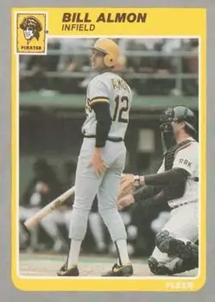 1985 Fleer Update #U-2 - Bill Almon - Pittsburgh Pirates