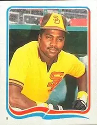 1985 Fleer Star Stickers #8 - Tony Gwynn - San Diego Padres