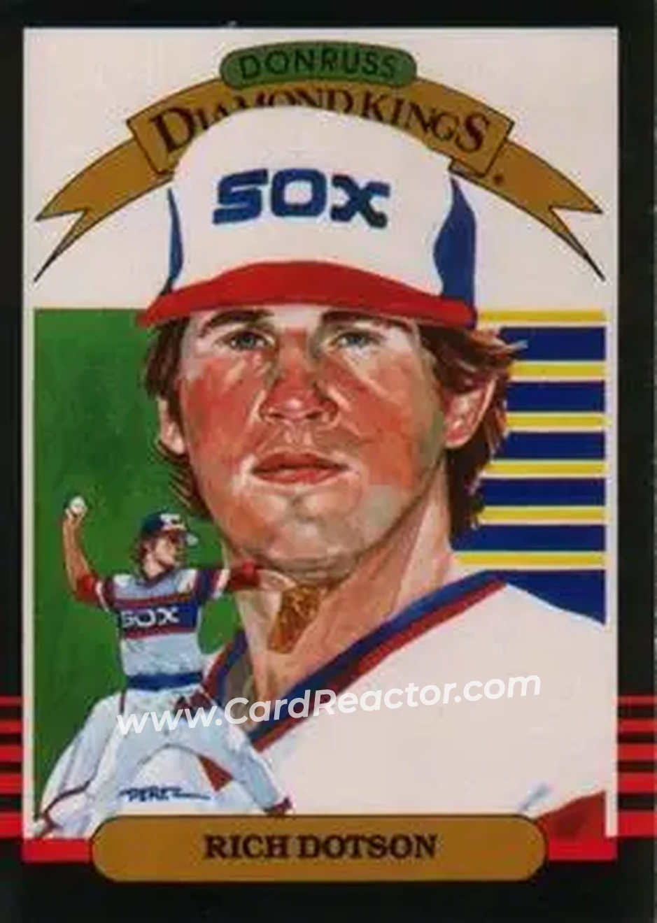 1985 Leaf #3 - Rich Dotson - Chicago White Sox - Front