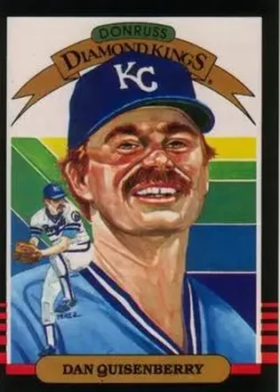 1985 Leaf #6 - Dan Quisenberry - Kansas City Royals