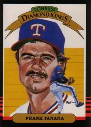 1985 Leaf #9 - Frank Tanana - Texas Rangers