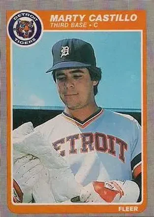1985 Fleer #5 - Marty Castillo - Detroit Tigers