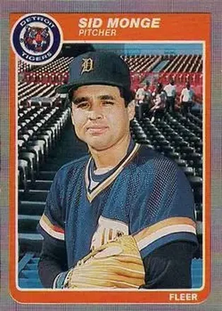 1985 Fleer #17 Sid Monge
