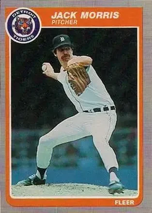 1985 Fleer #18 Jack Morris