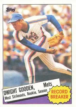 1985 Topps #3 - Dwight Gooden - New York Mets