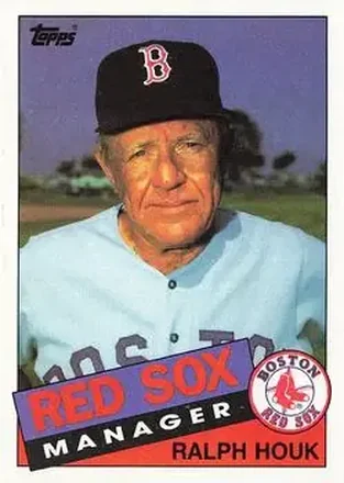 1985 Topps #11 - Ralph Houk - Boston Red Sox