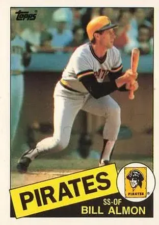 1985 Topps Traded #2T - Bill Almon - Pittsburgh Pirates