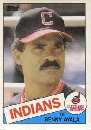 1985 Topps Traded #3T - Benny Ayala - Cleveland Indians