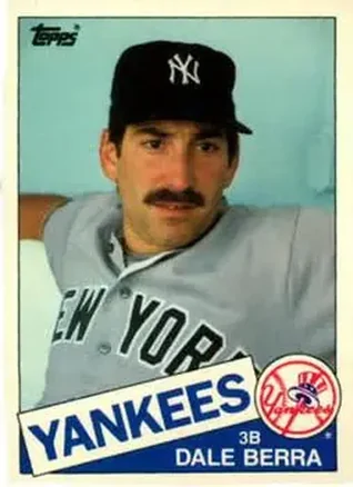 1985 Topps Traded #6T - Dale Berra - New York Yankees