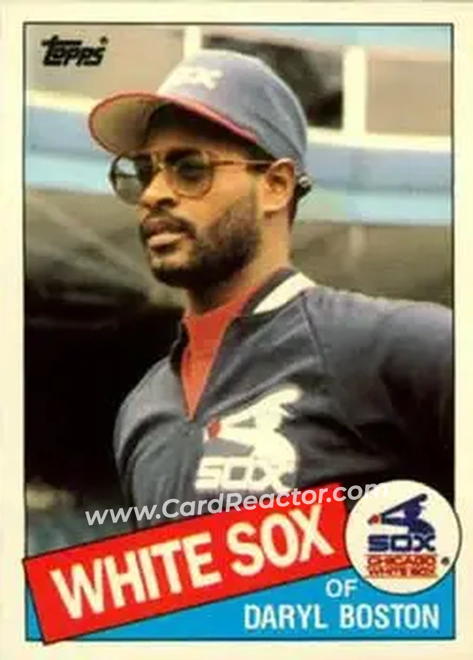 1985 Topps Traded #8T - Daryl Boston - Chicago White Sox - Front