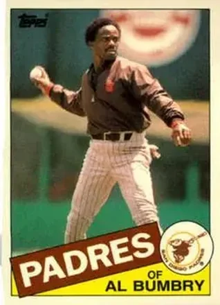 1985 Topps Traded #12T - Al Bumbry - San Diego Padres