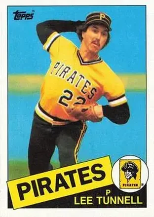 1985 Topps #21 - Lee Tunnell - Pittsburgh Pirates