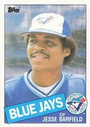1985 Topps #24 - Jesse Barfield - Toronto Blue Jays 1985 Topps #24 - Jesse Barfield - Toronto Blue Jays