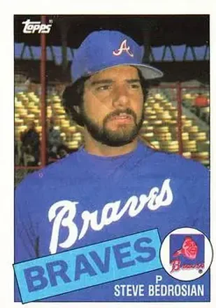 1985 Topps #25 - Steve Bedrosian - Atlanta Braves