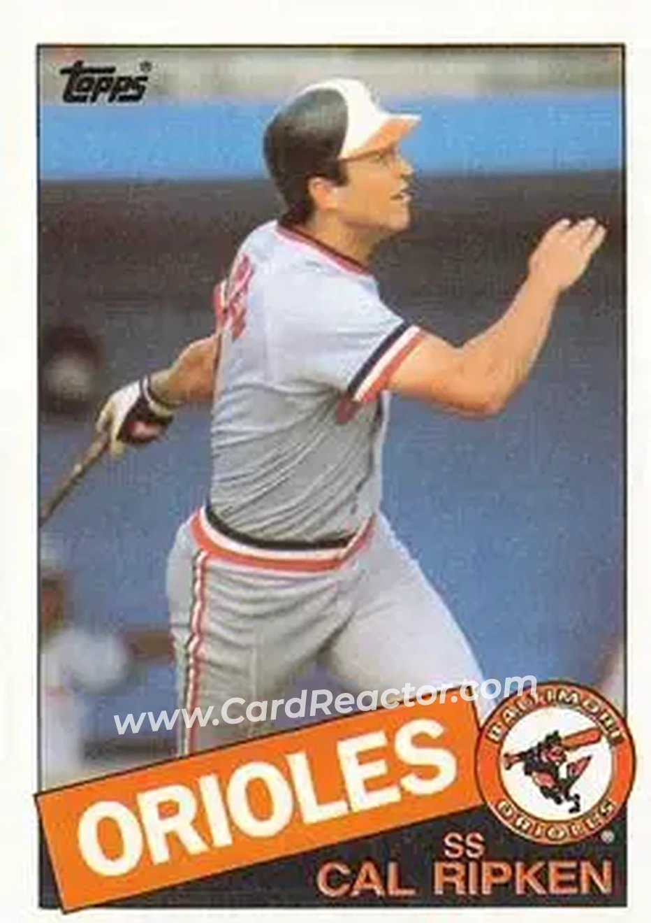 1985 Topps #30 - Cal Ripken - Baltimore Orioles - Front