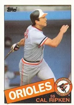 1985 Topps #30 Cal Ripken