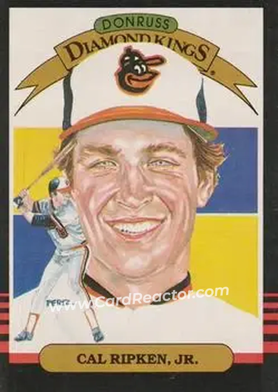 1985 Donruss #14 - Cal Ripken - Baltimore Orioles - Front 1985 Donruss #14 - Cal Ripken - Baltimore Orioles - Front