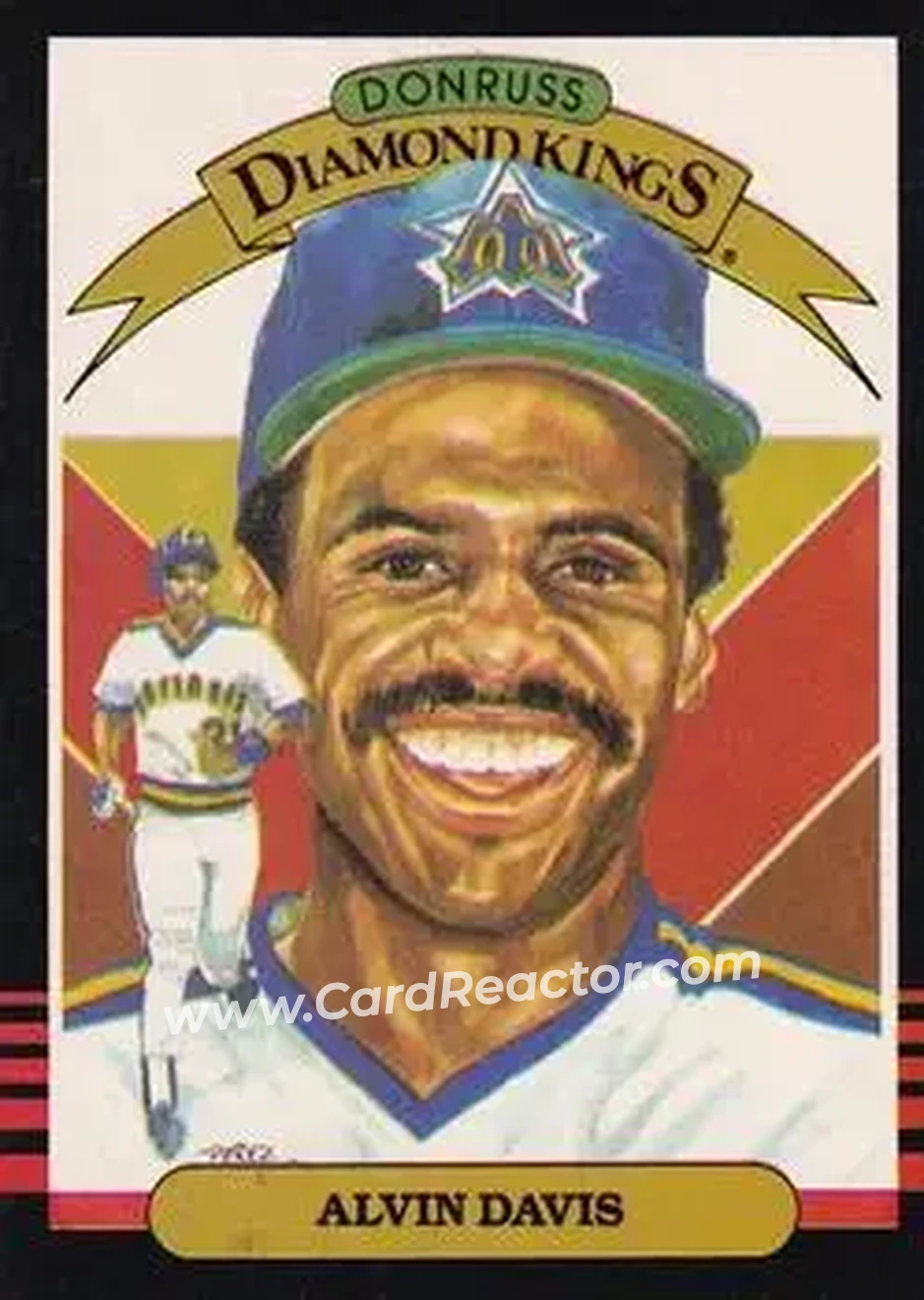 1985 Donruss #18 - Alvin Davis - Seattle Mariners - Front
