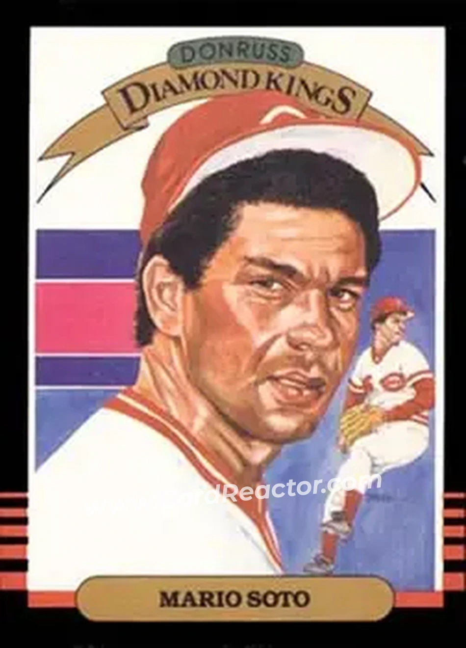 1985 Donruss #19 - Mario Soto - Cincinnati Reds - Front
