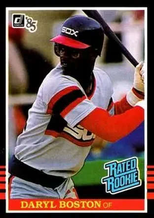1985 Donruss #33 - Daryl Boston - Chicago White Sox