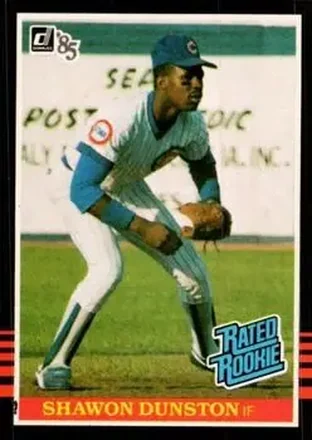 1985 Donruss #39 Shawon Dunston